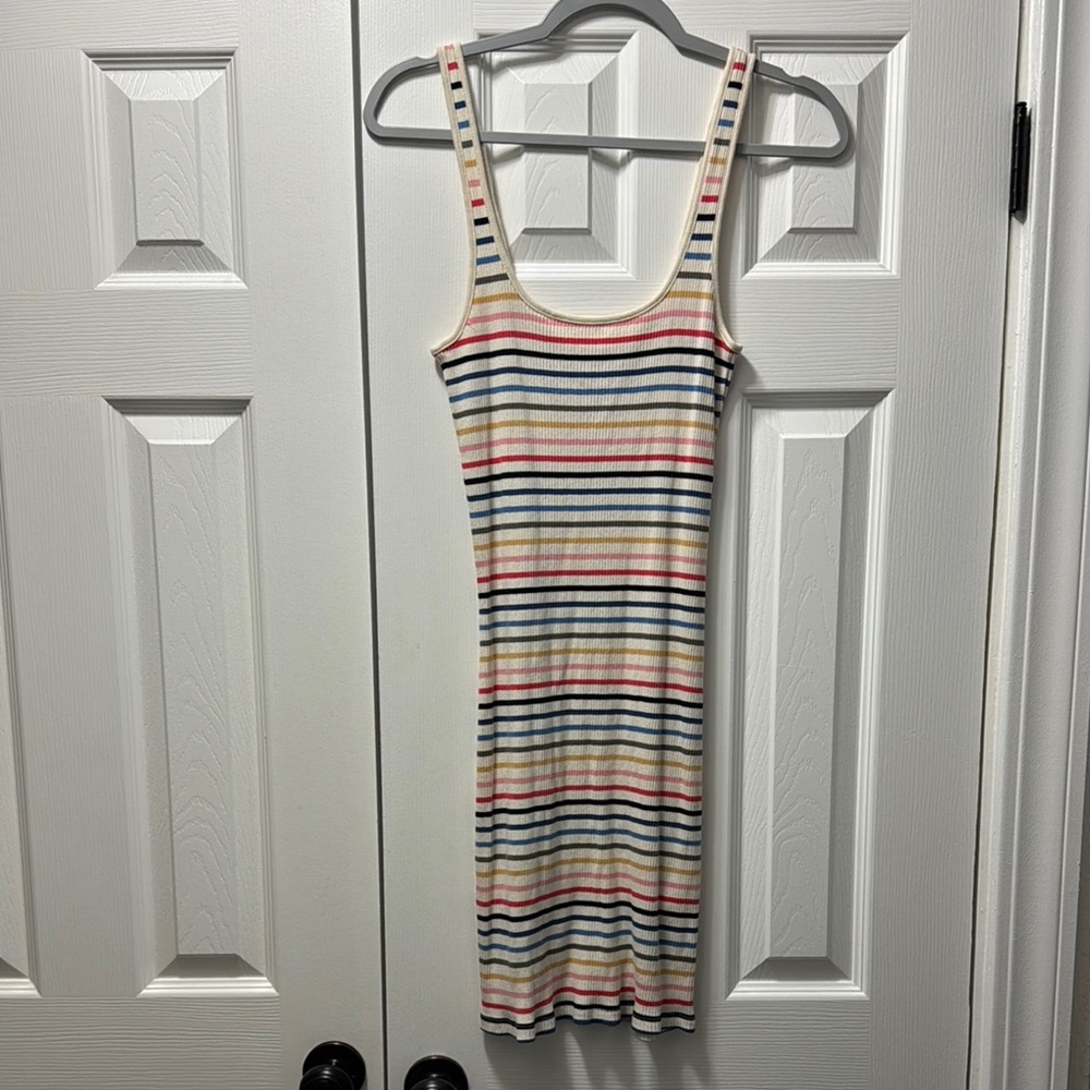 Billabong Multicolor Striped Midi Dress